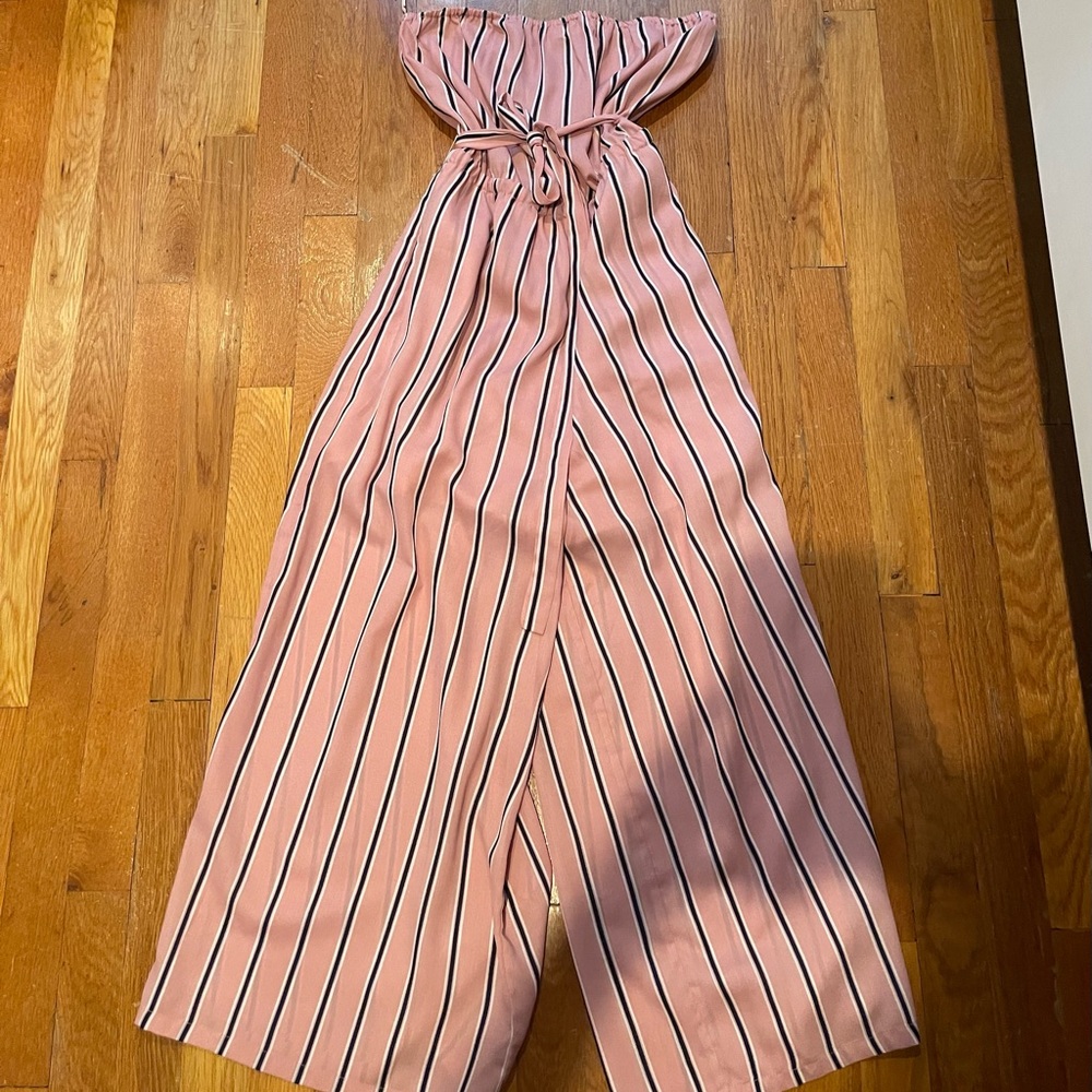 After Market Strapless Jumpsuit